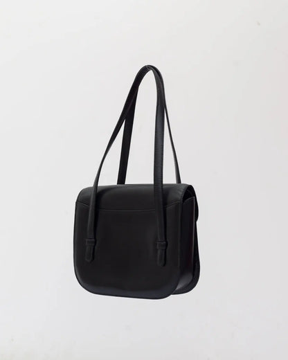 Celine vintage box calf shoulder bag