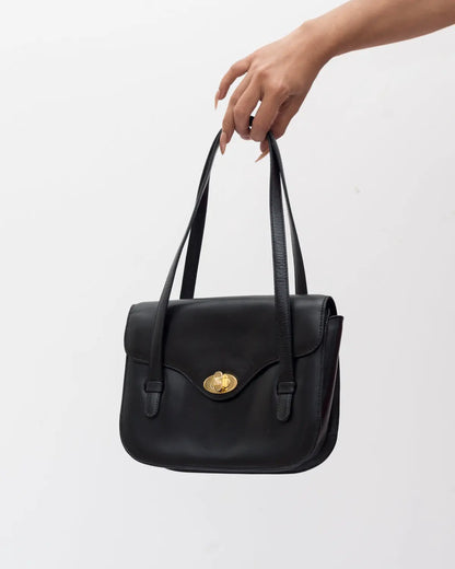 Celine vintage box calf shoulder bag