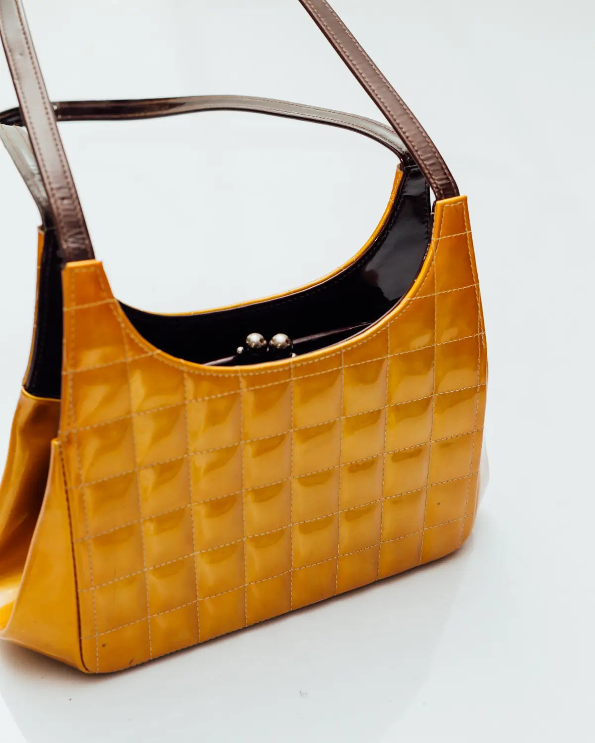 Chocolate bar shoulder bag