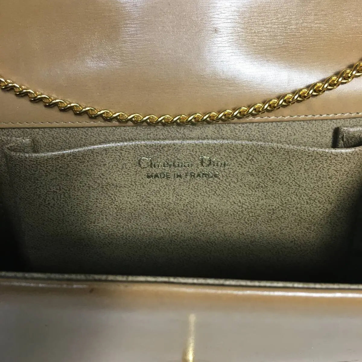 Aimée vintage christian dior boxcalf shoulder bag