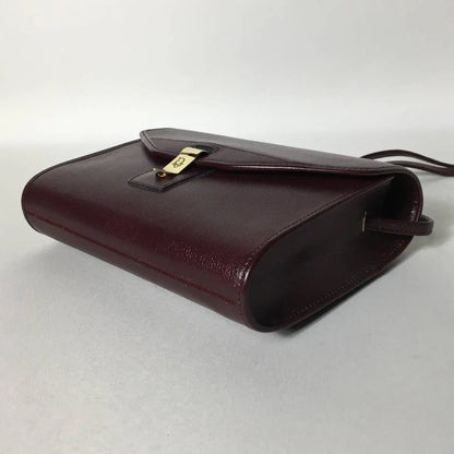 Christian dior vintage bordeoux handbag