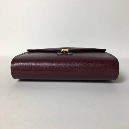 Christian dior vintage bordeoux handbag