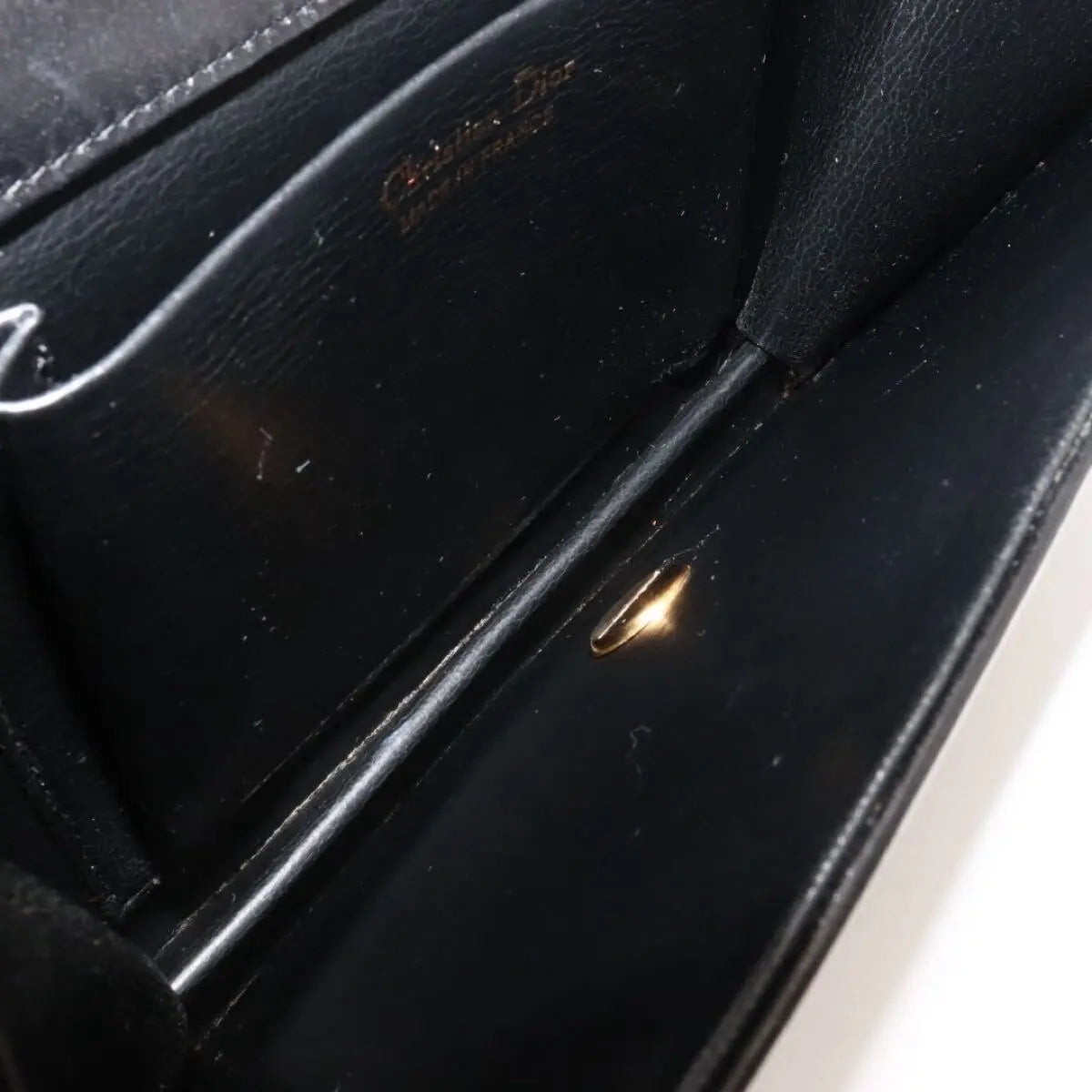 Christian dior vintage box calf