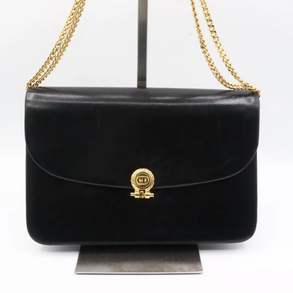 Christian dior vintage box calf