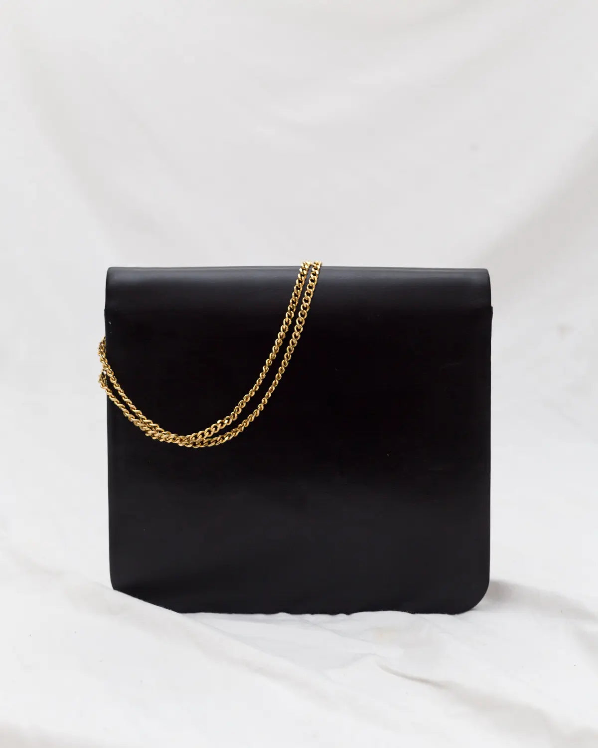 Christian dior vintage box calf handbag