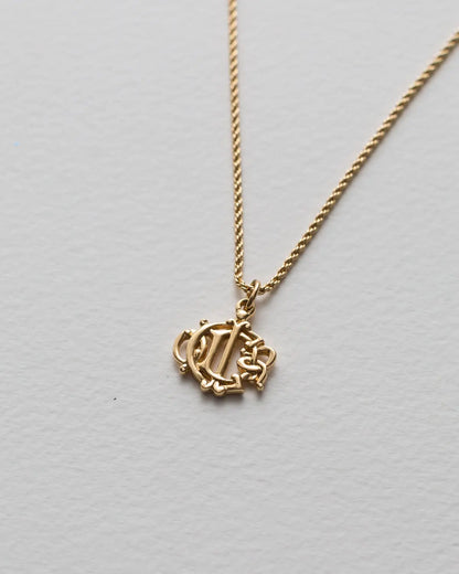 Christian dior vintage insignia necklace