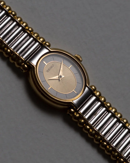 Seiko vintage dual toned