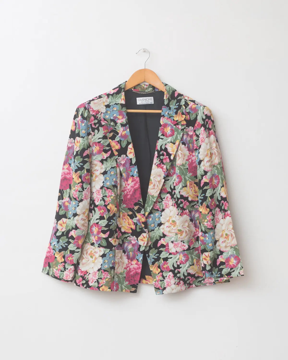 Givenchy vintage floral blazer