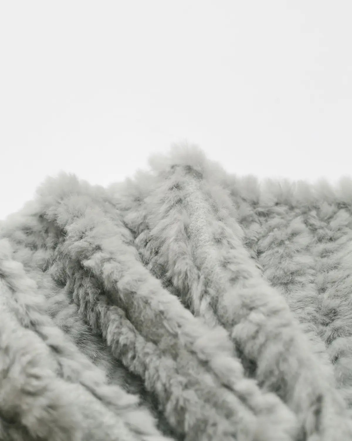Fur Detailed Wrap Scarf