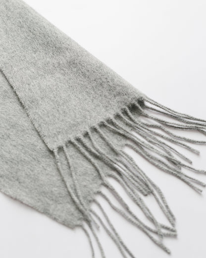 Fur Detailed Wrap Scarf