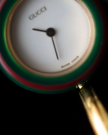 Gucci vintage gucci bezel change
