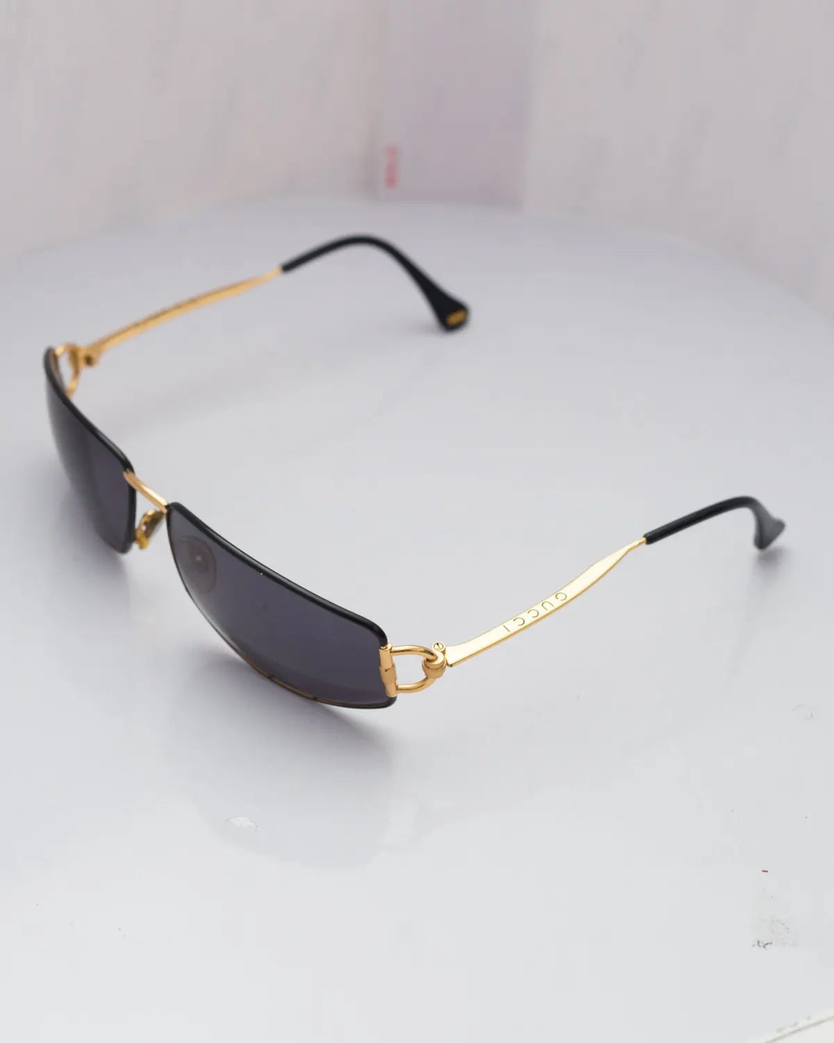 Gucci vintage horsebit detail sunglasses