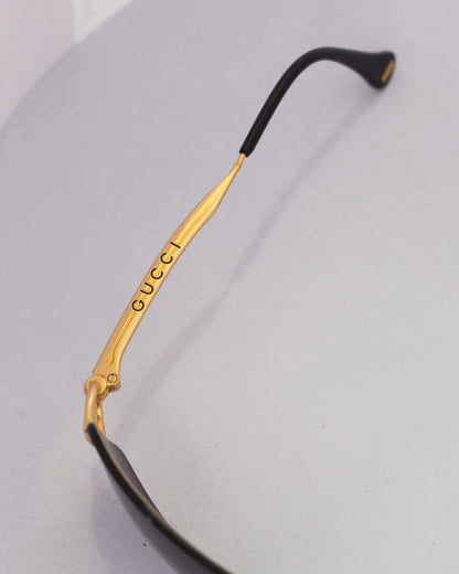 Gucci vintage horsebit detail sunglasses