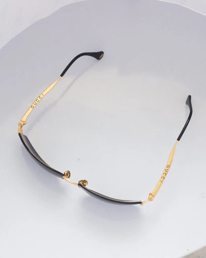 Gucci vintage horsebit detail sunglasses