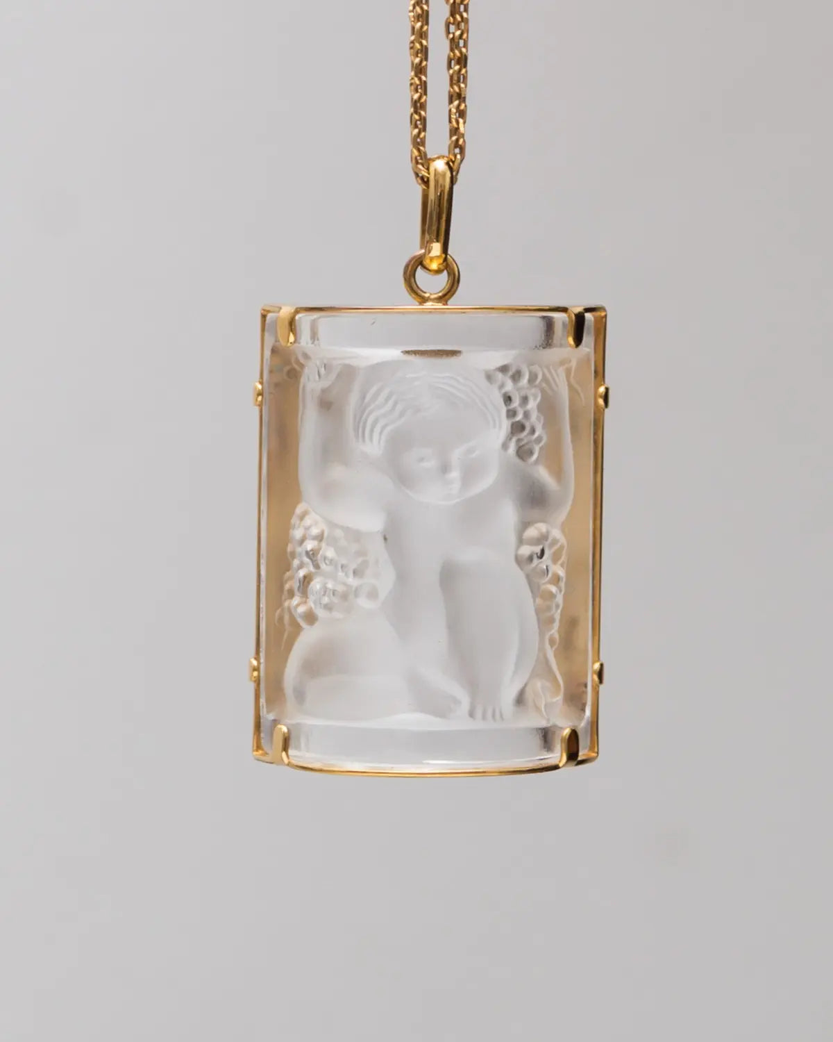Lalique vintage lalique crystal pendant