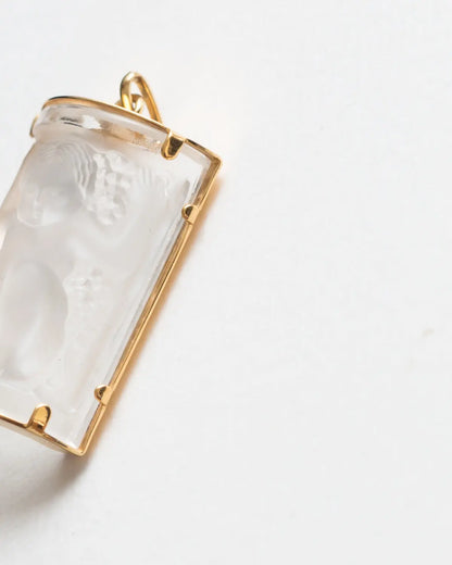 Lalique vintage lalique crystal pendant