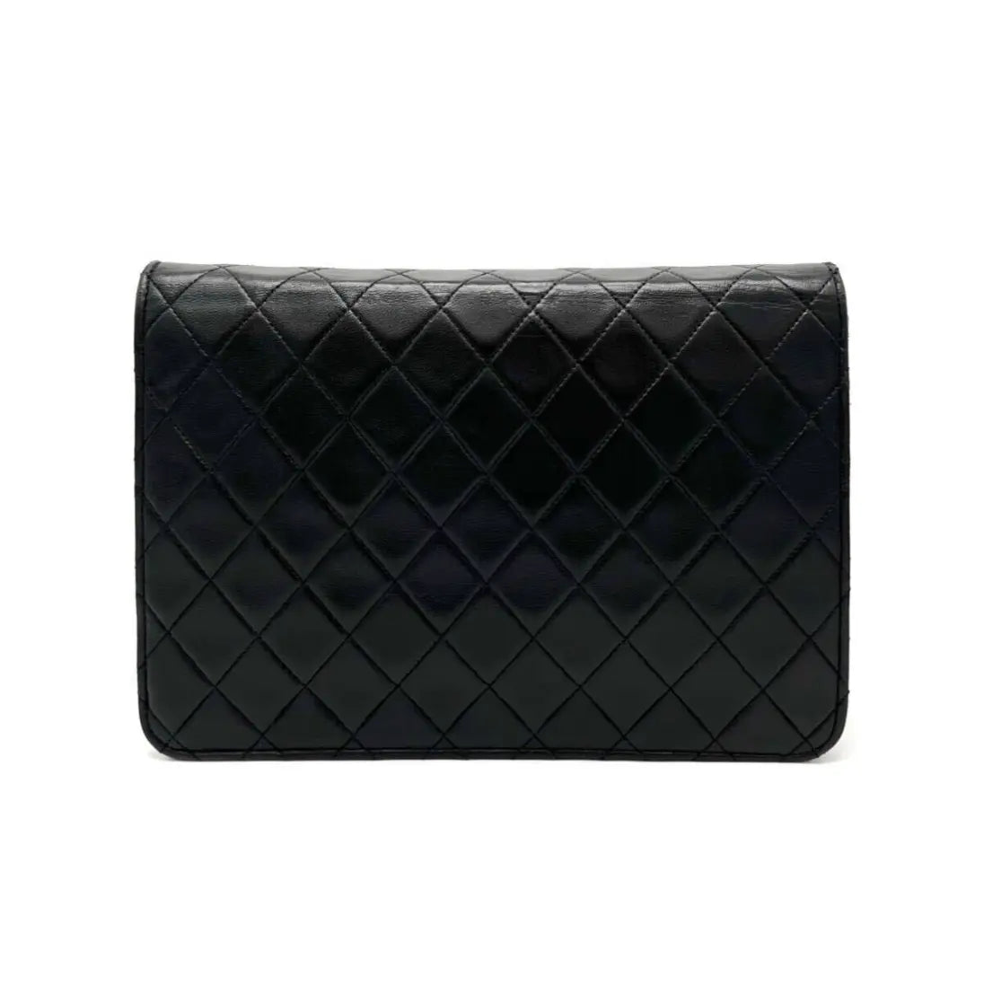 Vintage lambskin half flap