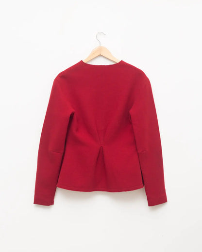 Lanvin vintage peplum wool jacket