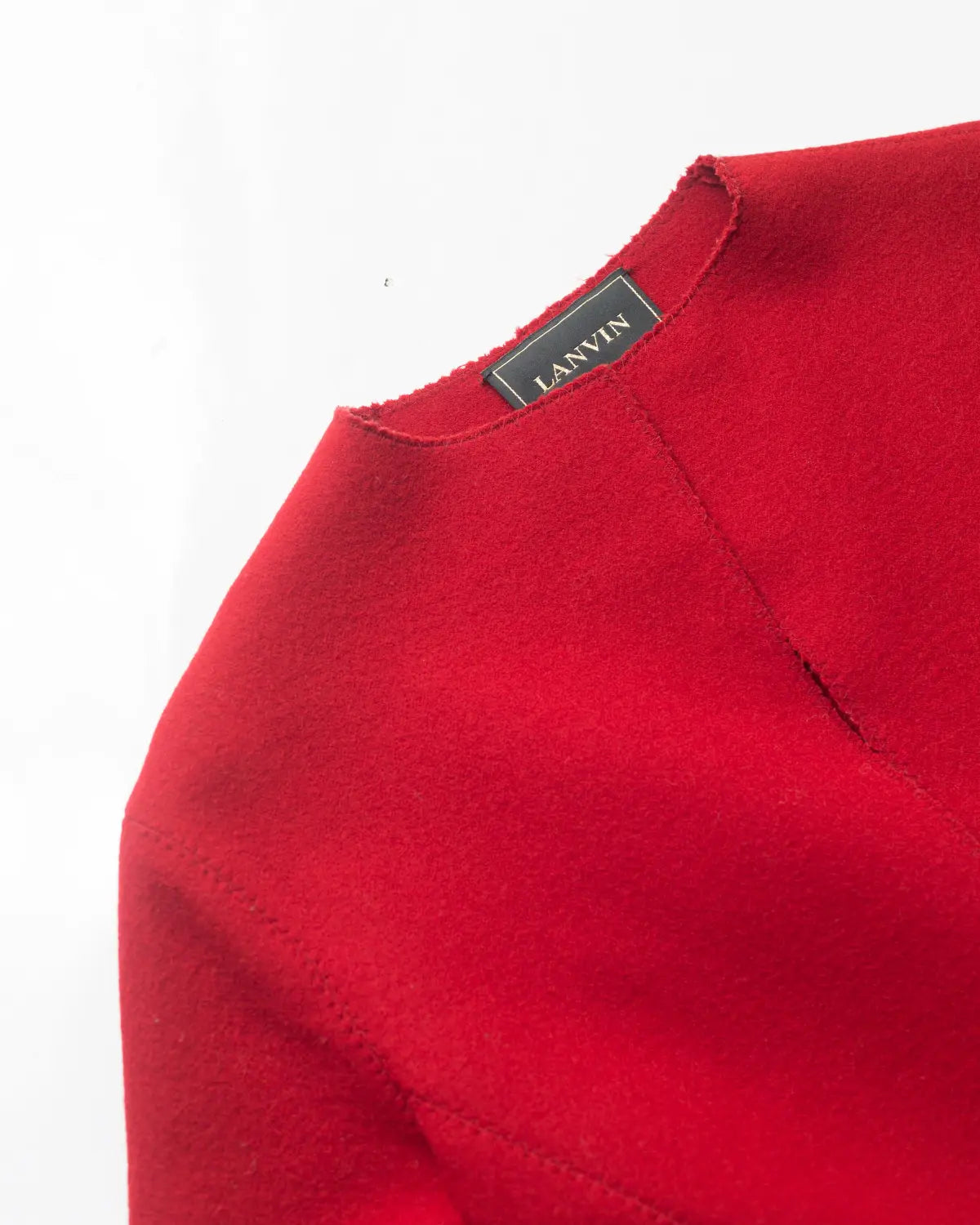 Lanvin vintage peplum wool jacket