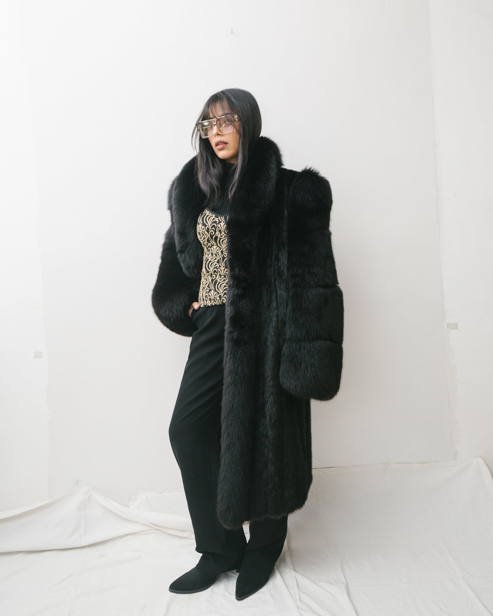 Vintage mink coat