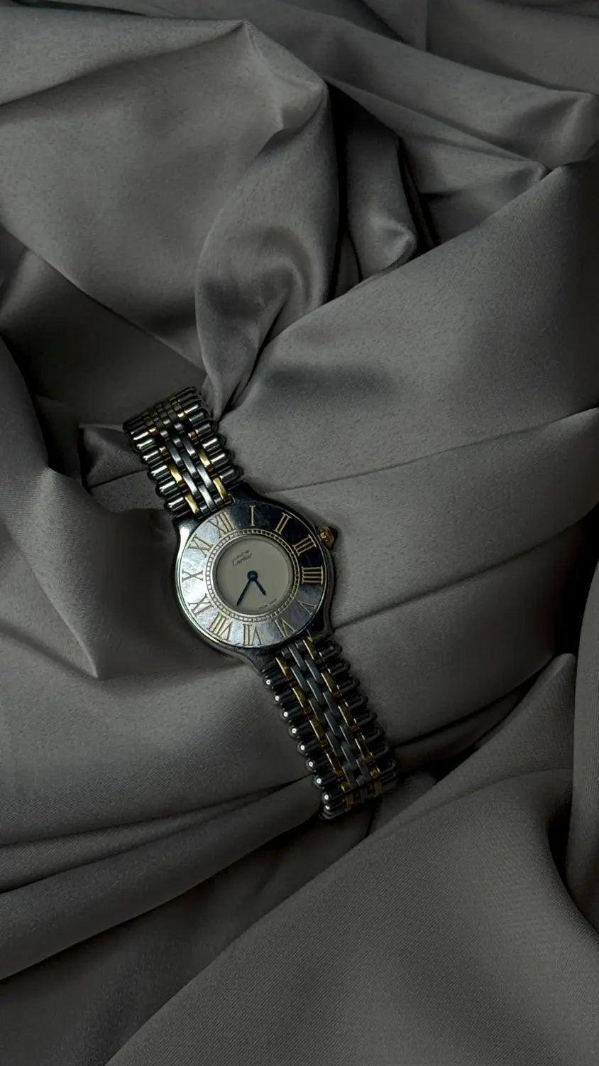 Vintage 1991 cartier watch