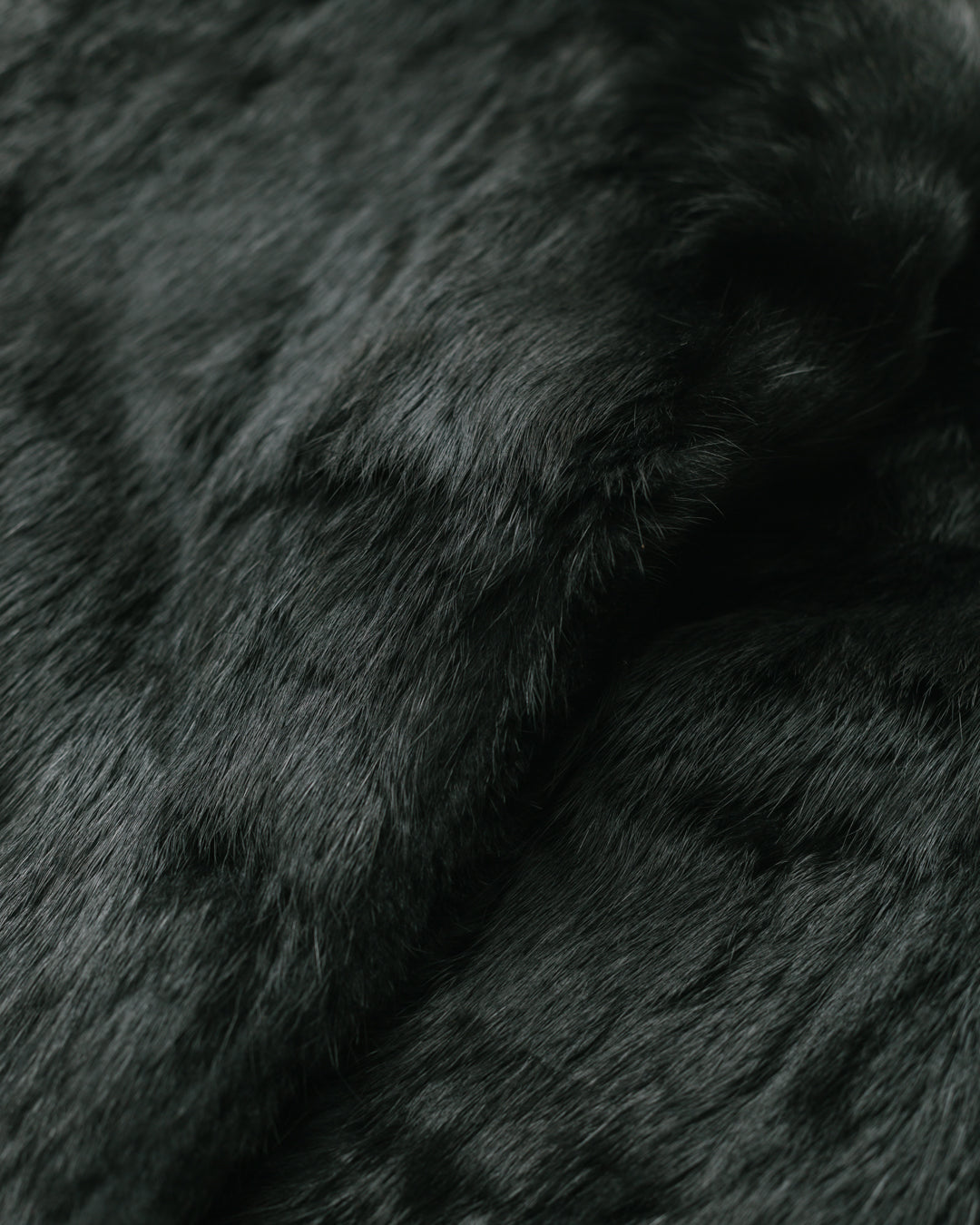 Vintage rabbit fur coat