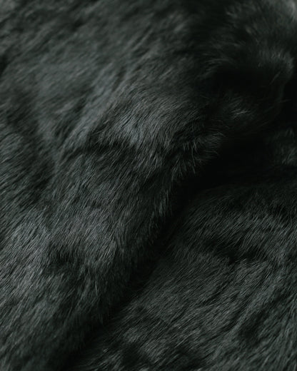 Vintage rabbit fur coat