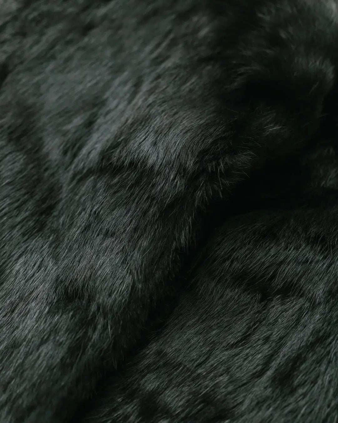 Vintage rabbit fur coat