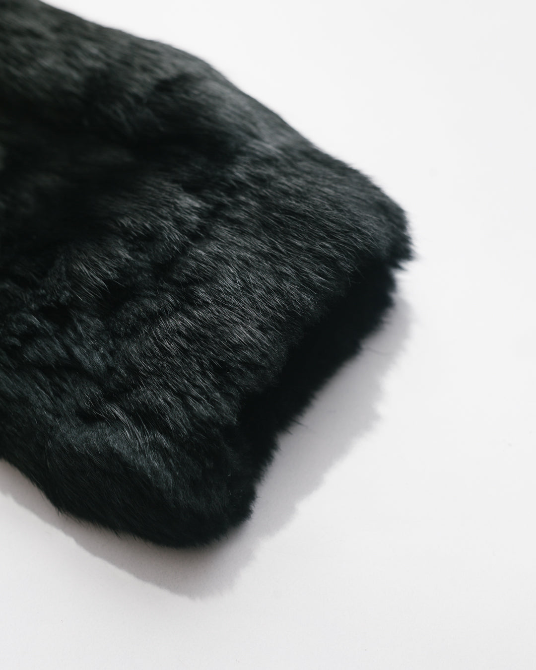 Vintage rabbit fur coat