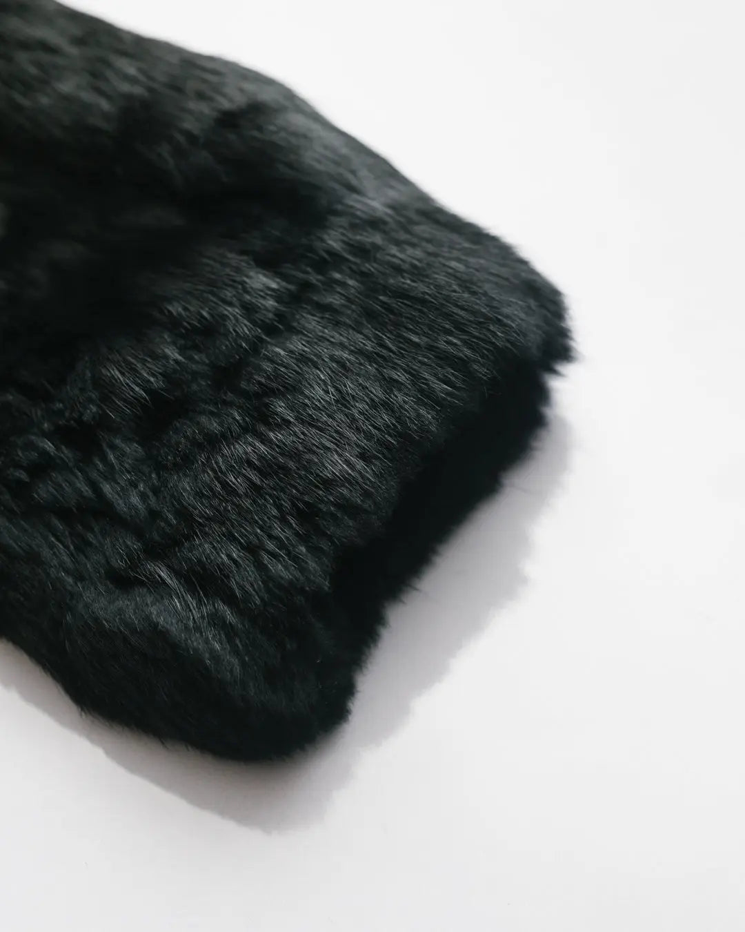 Vintage rabbit fur coat