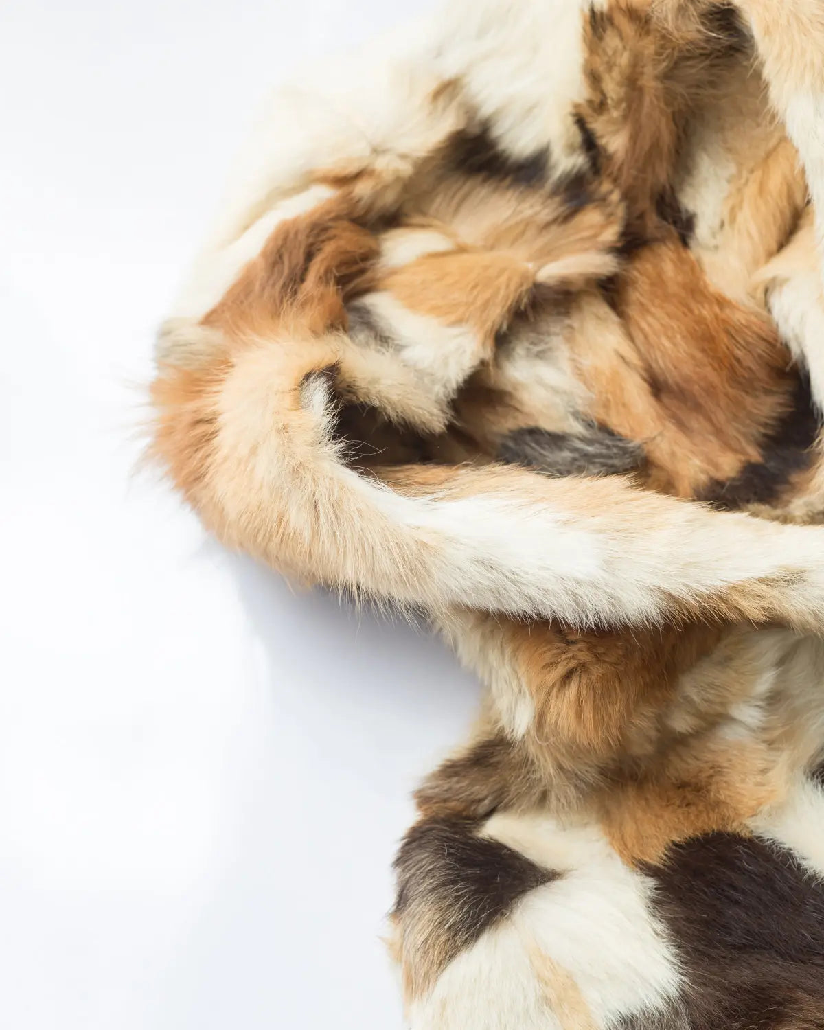 Handpicked by aimée vintage rabbit patchwork hooded coat