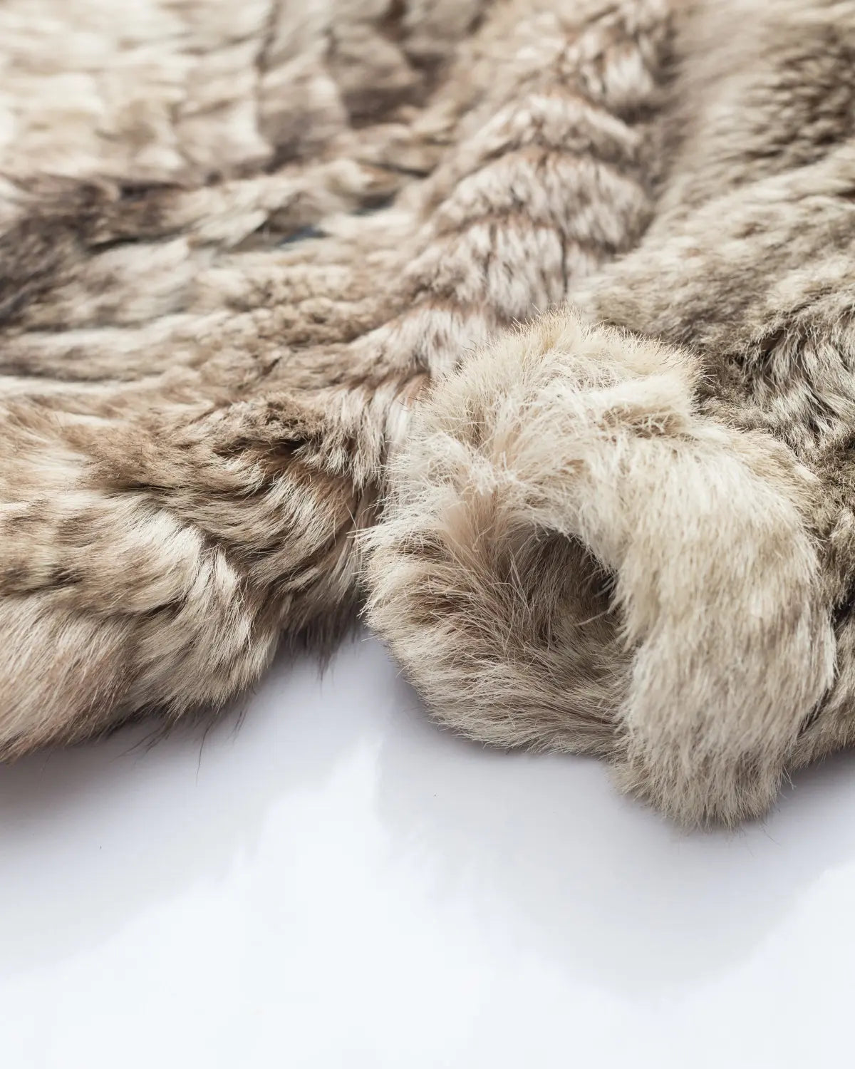 Aimée vintage raccoon fur jacket