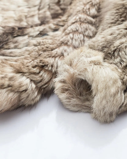 Aimée vintage raccoon fur jacket