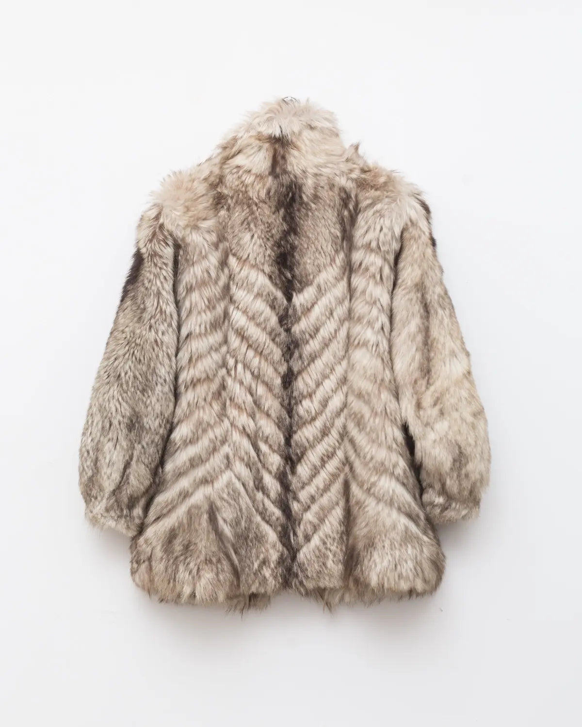 Aimée vintage raccoon fur jacket