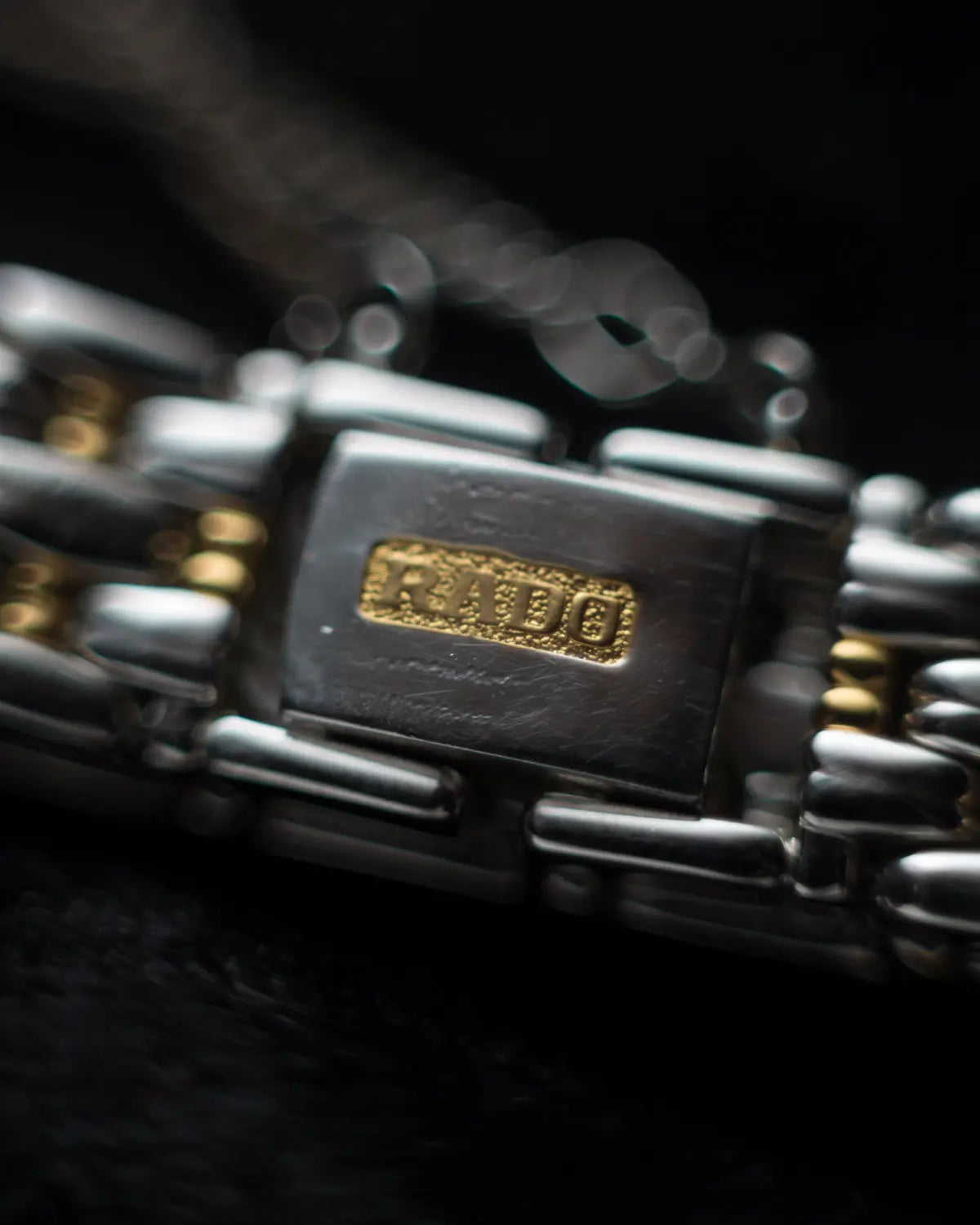 Rado vintage embellished bezel watch