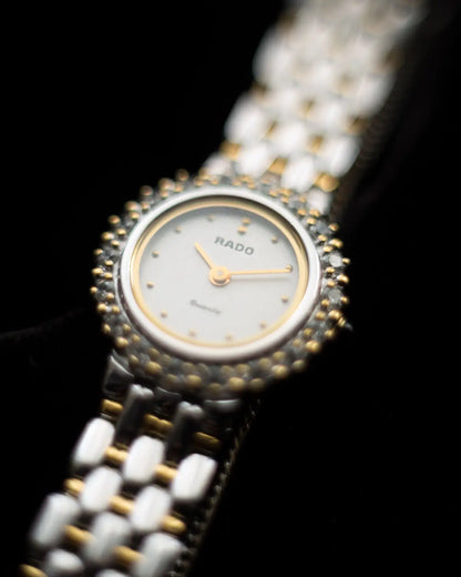 Rado vintage embellished bezel watch