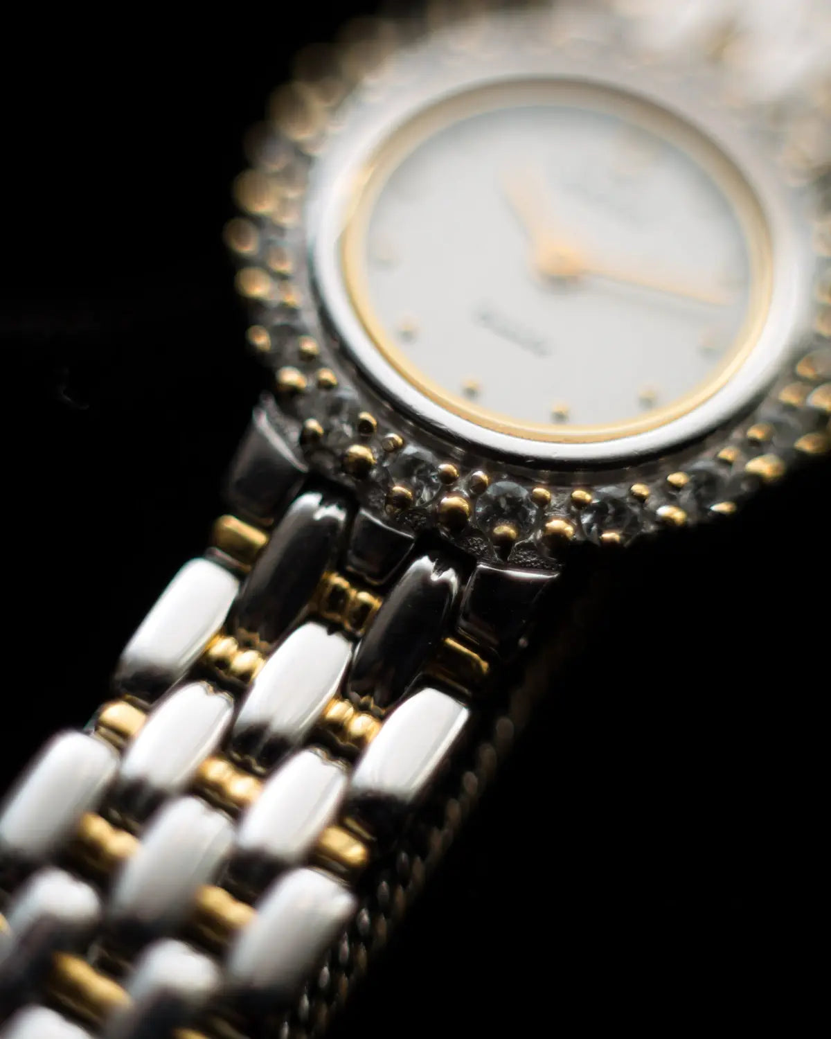 Rado vintage embellished bezel watch