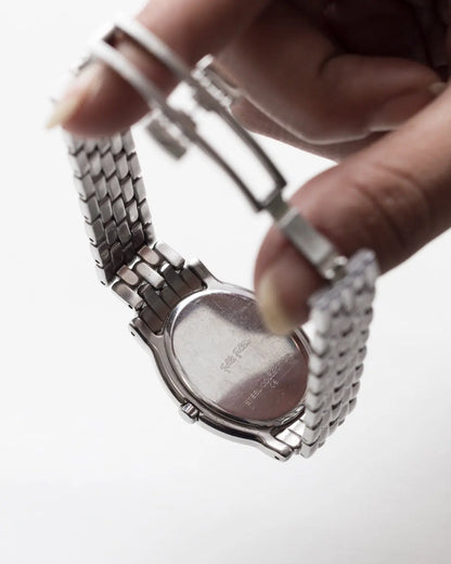 Quartz vintage rhinestone embedded follie folliewatch