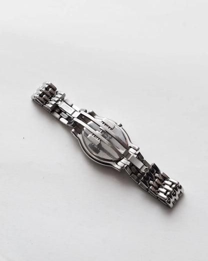 Quartz vintage rhinestone embedded follie folliewatch