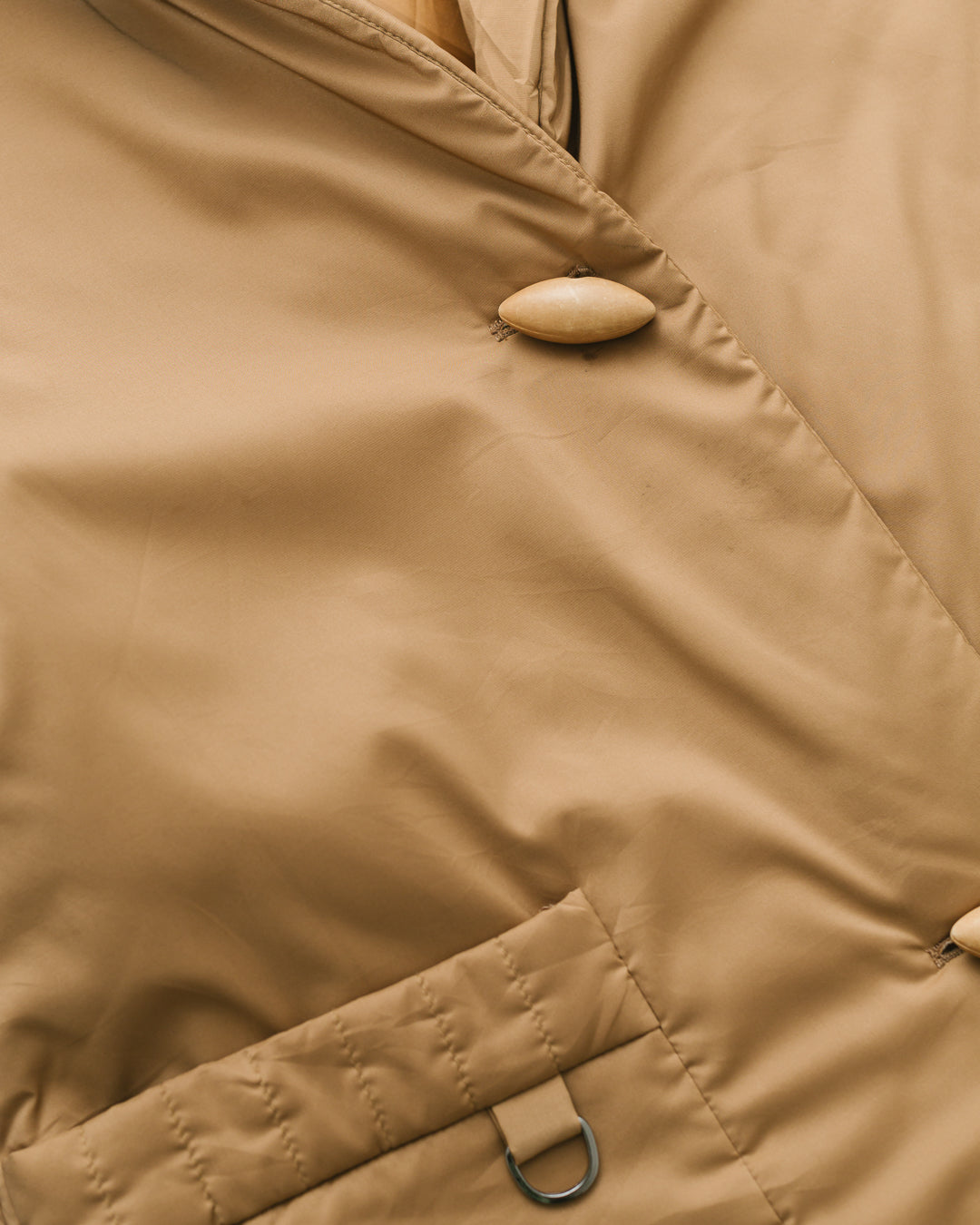 Salvatore Ferragamo Sand Quilted Puffer