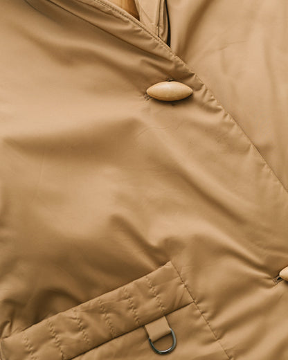 Salvatore Ferragamo Sand Quilted Puffer