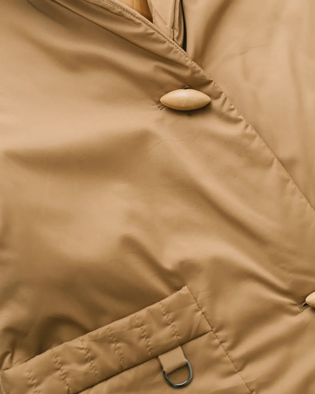 Salvatore Ferragamo Sand Quilted Puffer