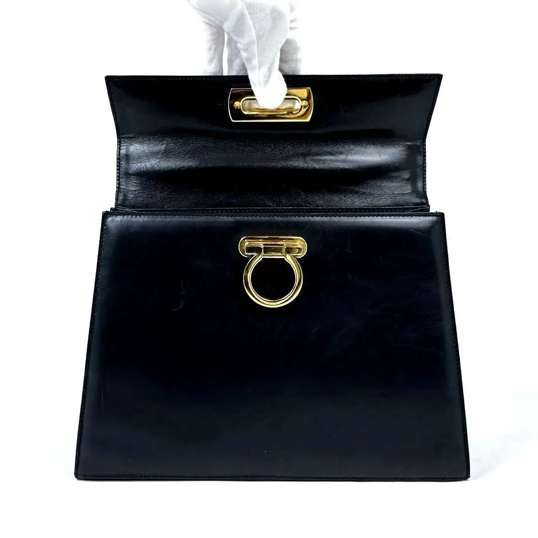 Salvatore ferragamo vintage top handle bag