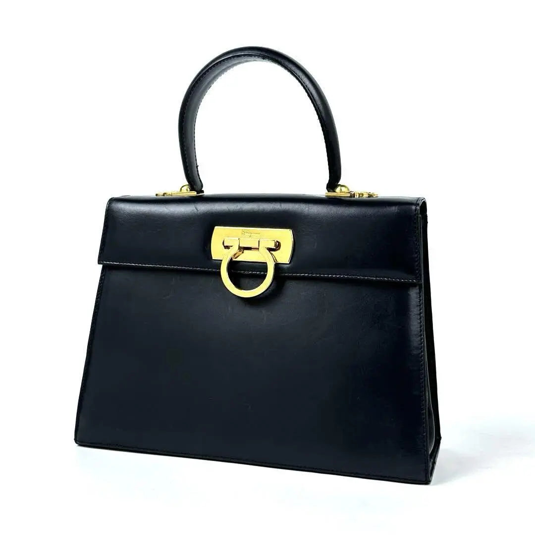 Salvatore ferragamo vintage top handle bag