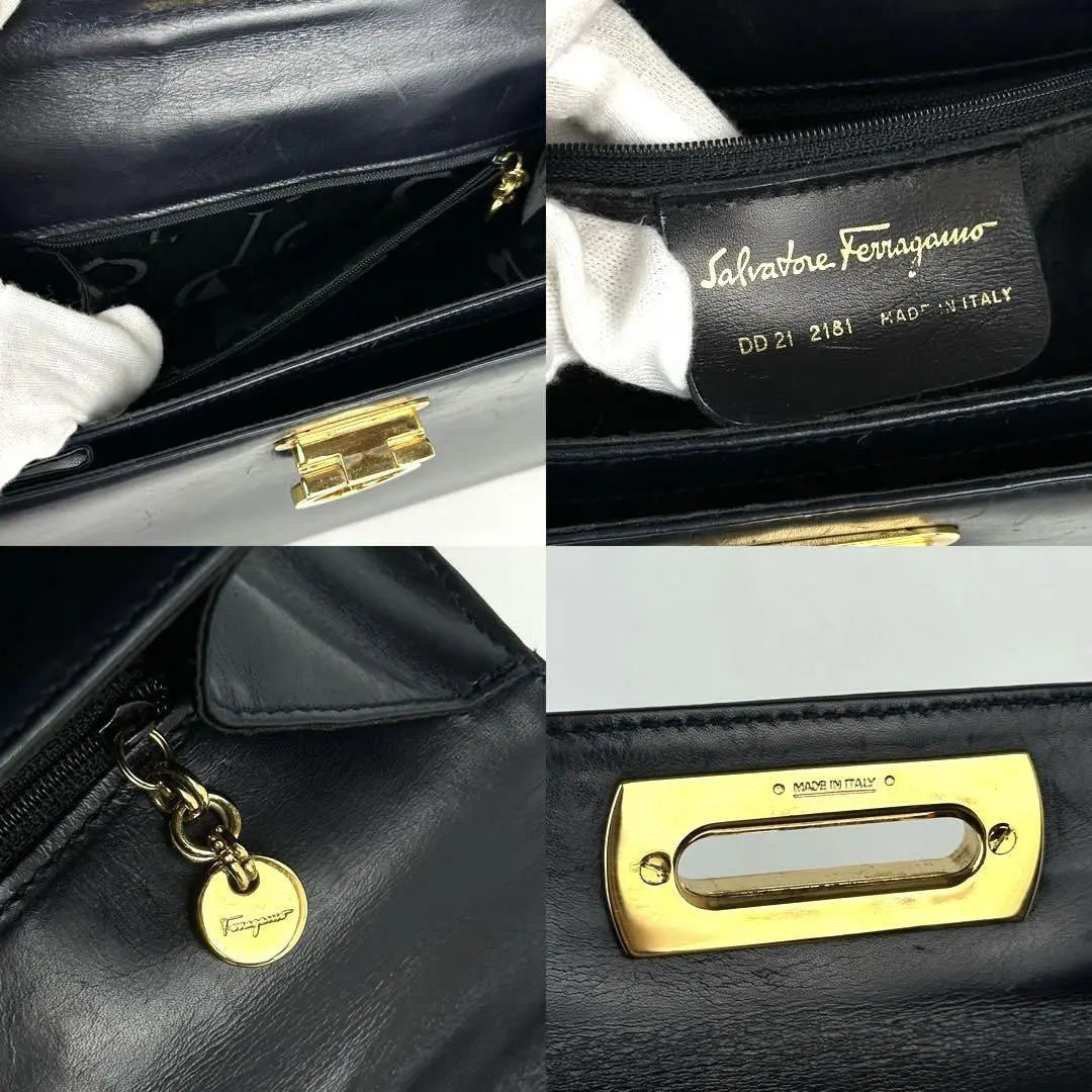 Salvatore ferragamo vintage top handle bag