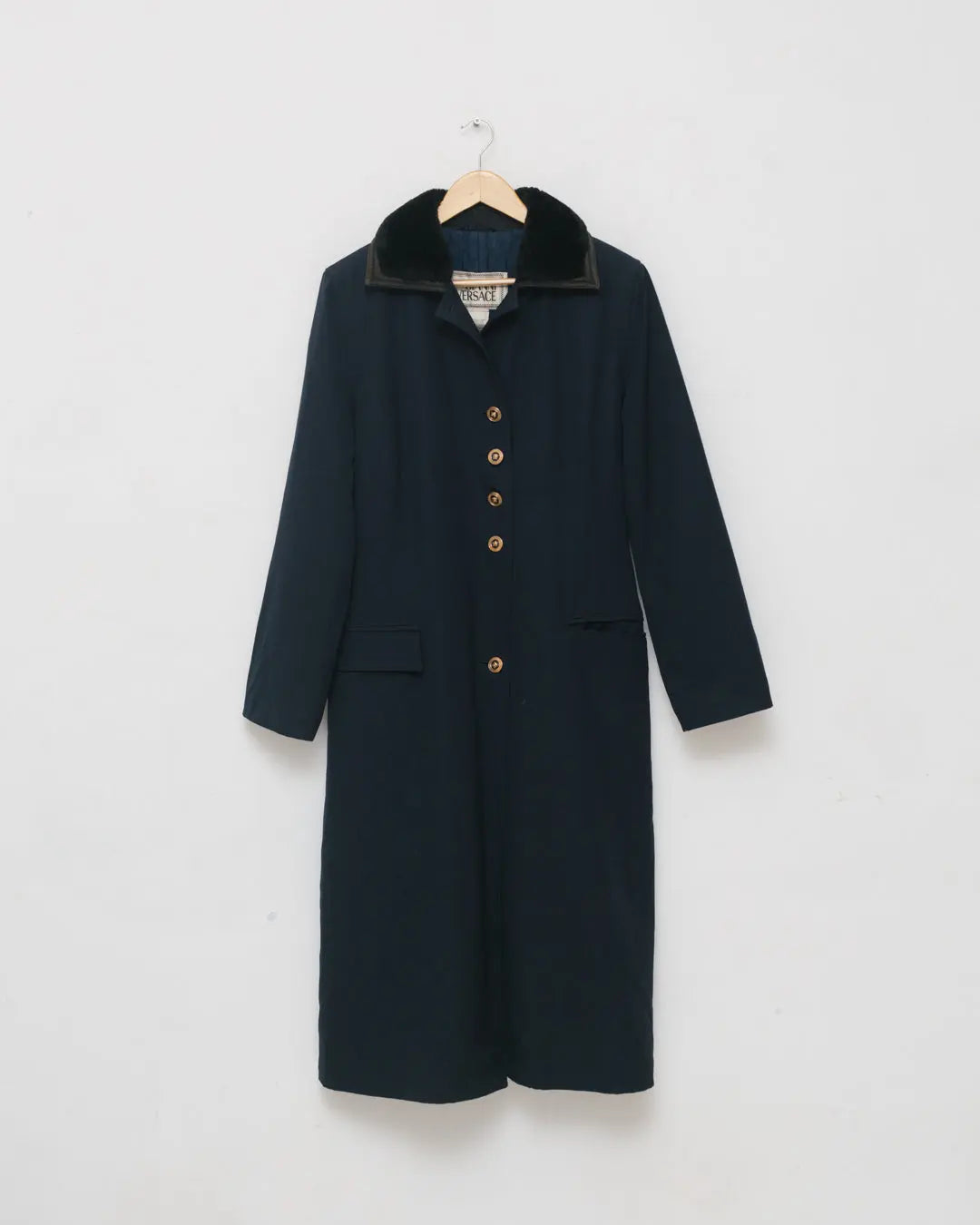*Vintage Gianni Versace Wool Overcoat