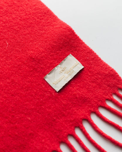 Vivienne Westwood Embroidered Logo Scarf