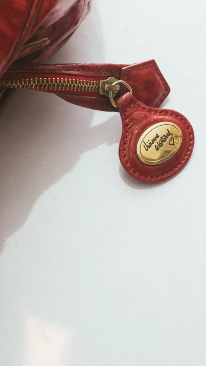 Vivienne Westwood Red Statement Bag