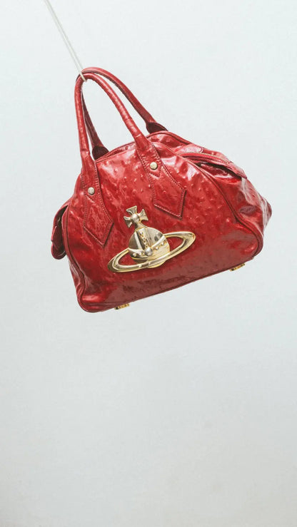 Vivienne Westwood Red Statement Bag