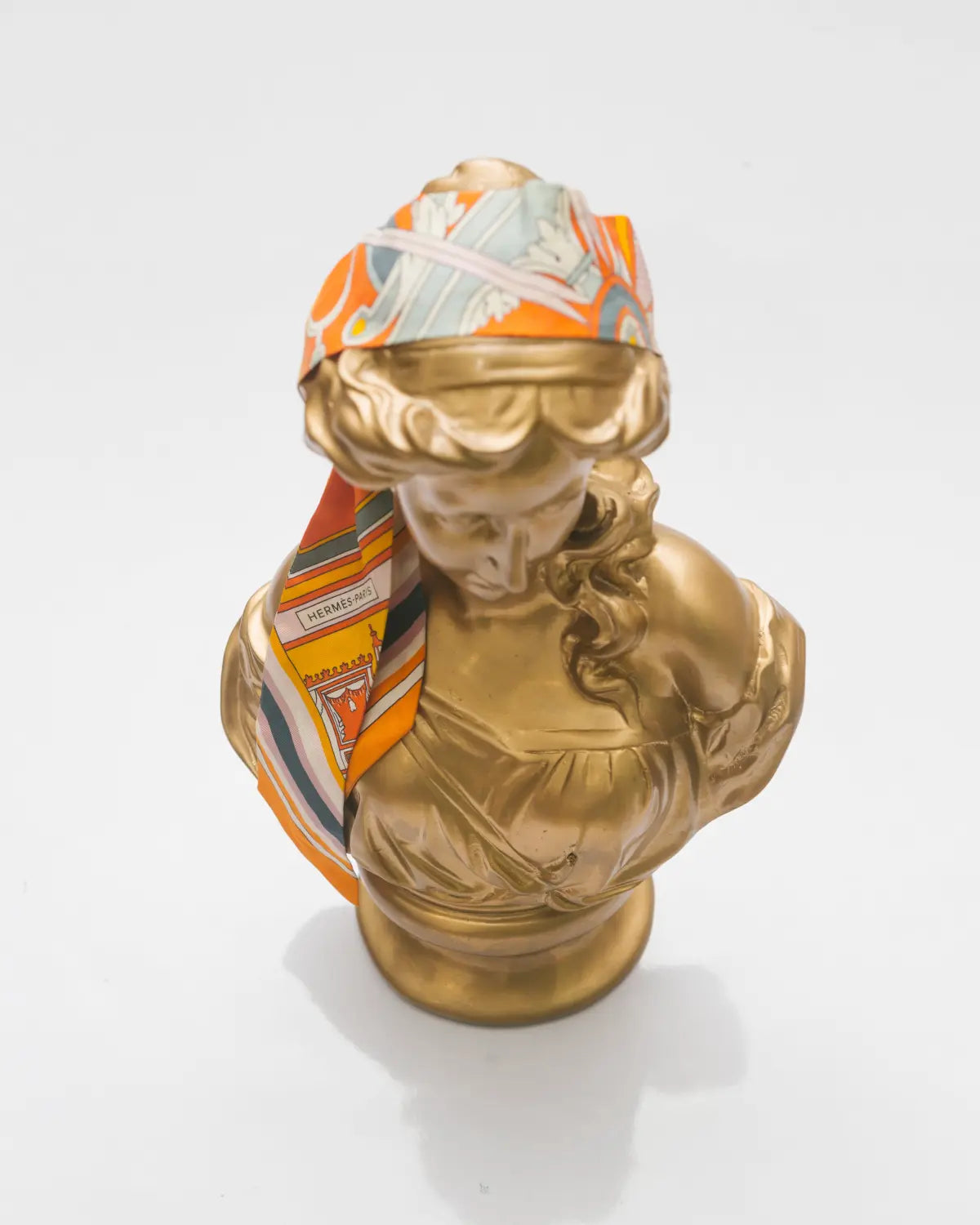 Hermés washington’s carriage (détail) silk twilly